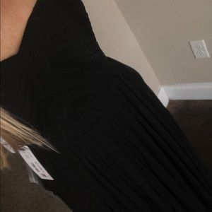 Black Bridesmaid/Prom Dress